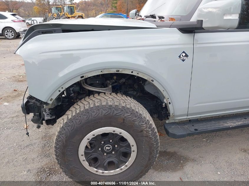 2022 Ford Bronco Outer Banks VIN: 1FMDE5DH1NLA89286 Lot: 40748656