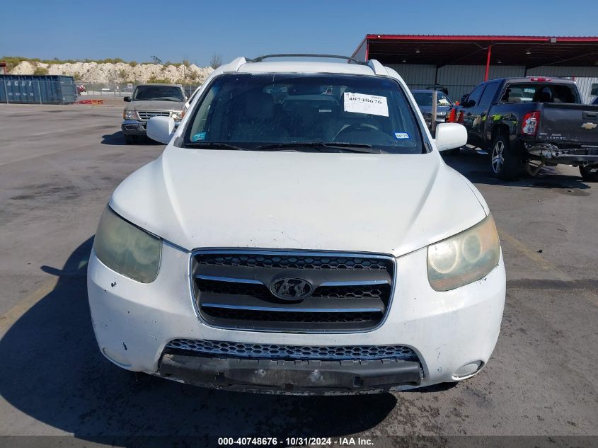 2007 Hyundai Santa Fe Gls VIN: 5NMSG13D97H014191 Lot: 40748676