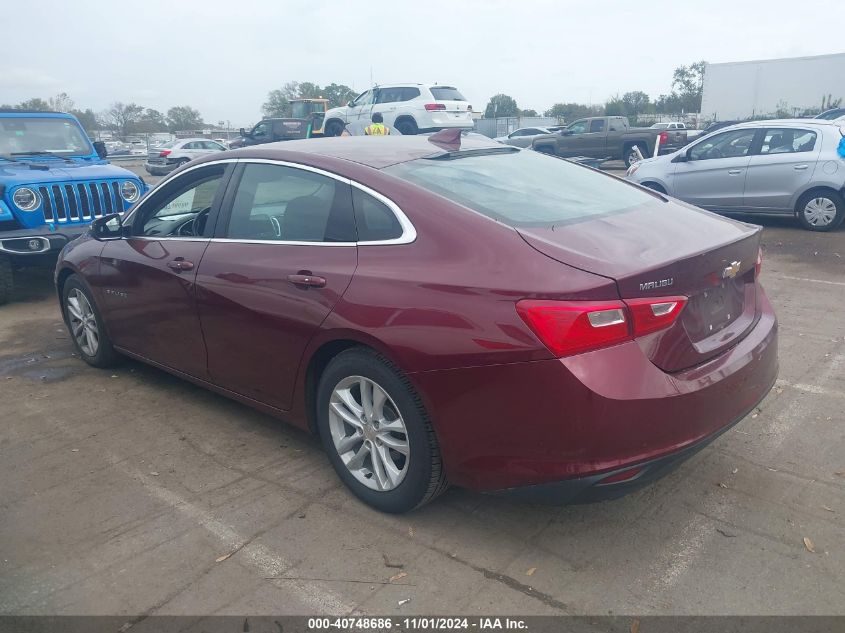 2016 Chevrolet Malibu 1Lt VIN: 1G1ZE5STXGF324201 Lot: 40748686