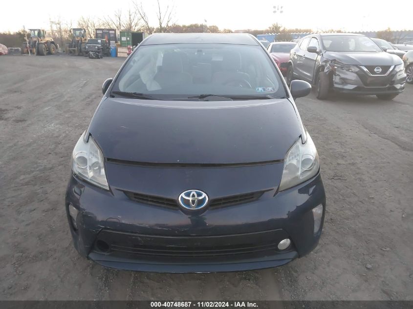 2012 Toyota Prius Three VIN: JTDKN3DU0C1509402 Lot: 40748687