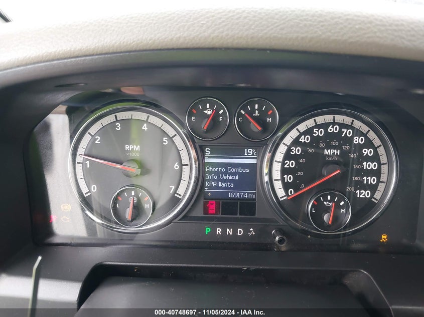 2011 Ram Ram 1500 Slt VIN: 1D7RV1GT4BS68968 Lot: 40748697