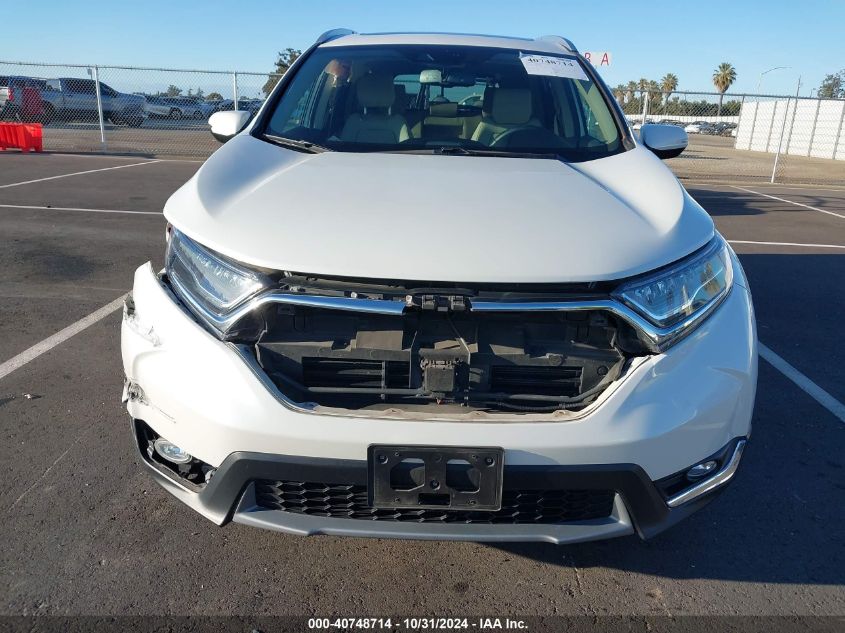 2018 Honda Cr-V Touring VIN: 5J6RW2H93JL022489 Lot: 40748714