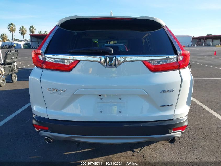 2018 Honda Cr-V Touring VIN: 5J6RW2H93JL022489 Lot: 40748714