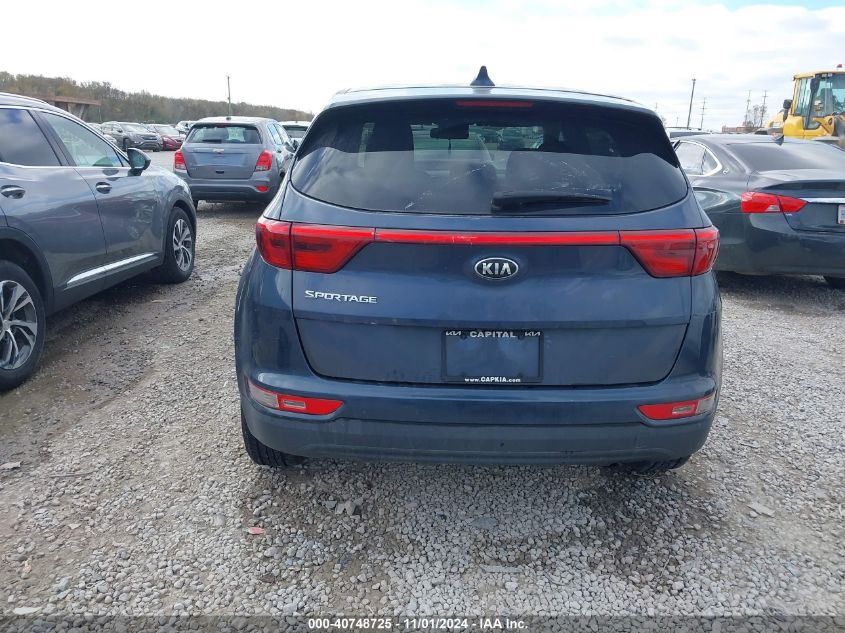 2017 Kia Sportage Lx VIN: KNDPMCAC6H7218492 Lot: 40748725