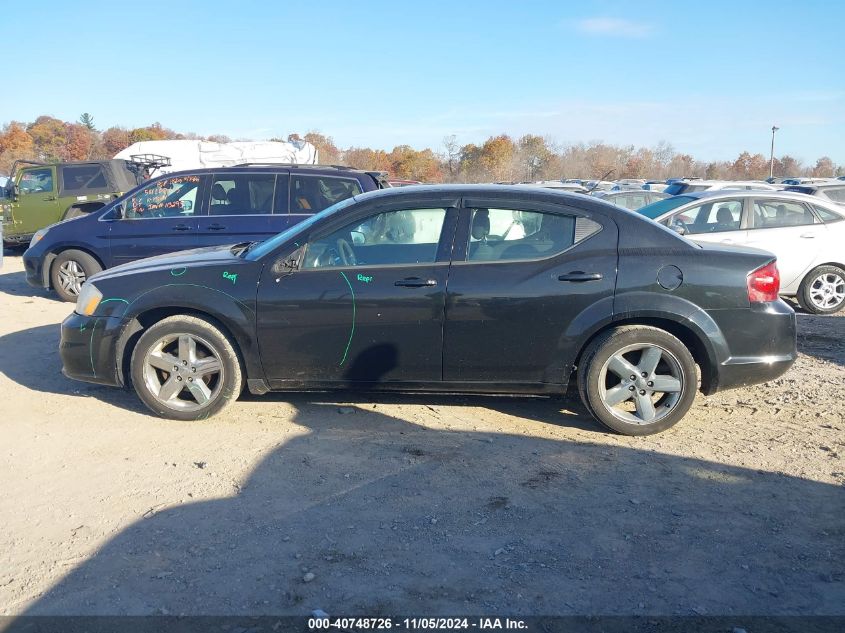 2012 Dodge Avenger Se VIN: 1C3CDZAB0CN232440 Lot: 40748726