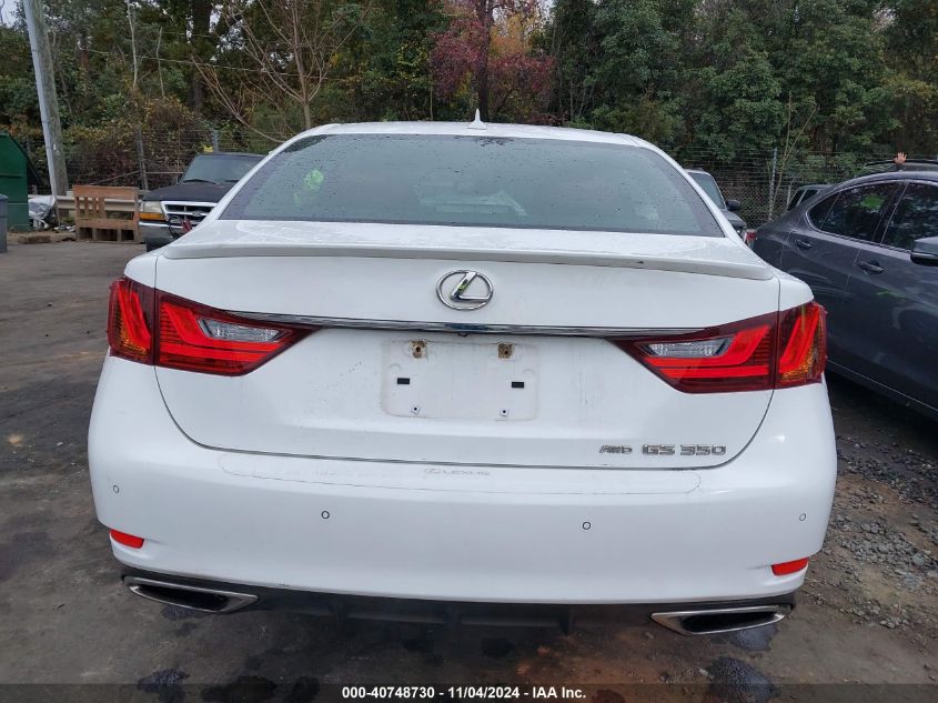 2014 Lexus Gs 350 VIN: JTHCE1BL4E5020353 Lot: 40748730