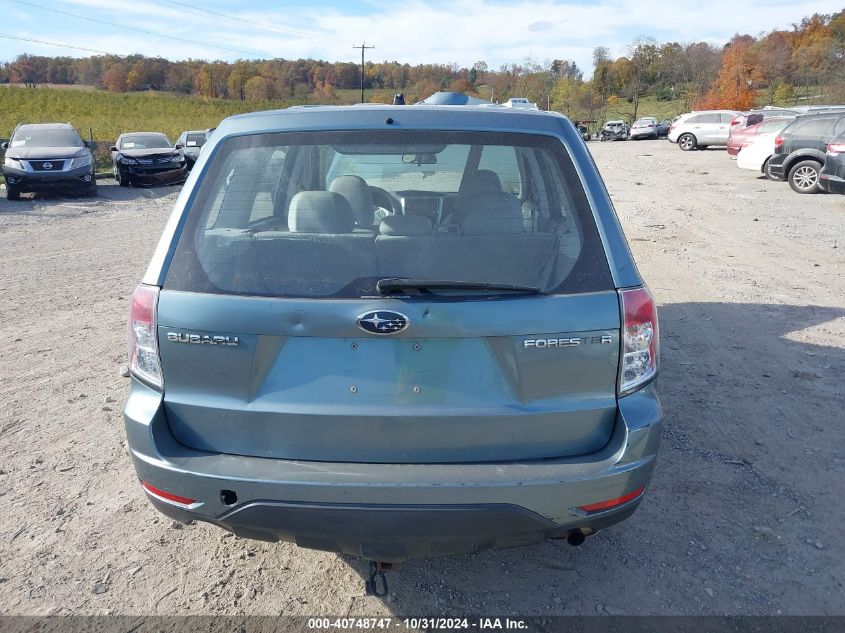 2009 Subaru Forester 2.5X VIN: JF2SH61619H782218 Lot: 40748747