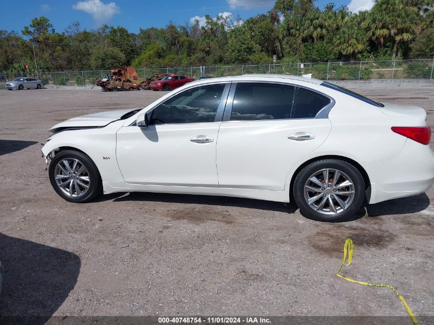 2017 Infiniti Q50 3.0T Premium VIN: JN1EV7AP2HM731788 Lot: 40748754