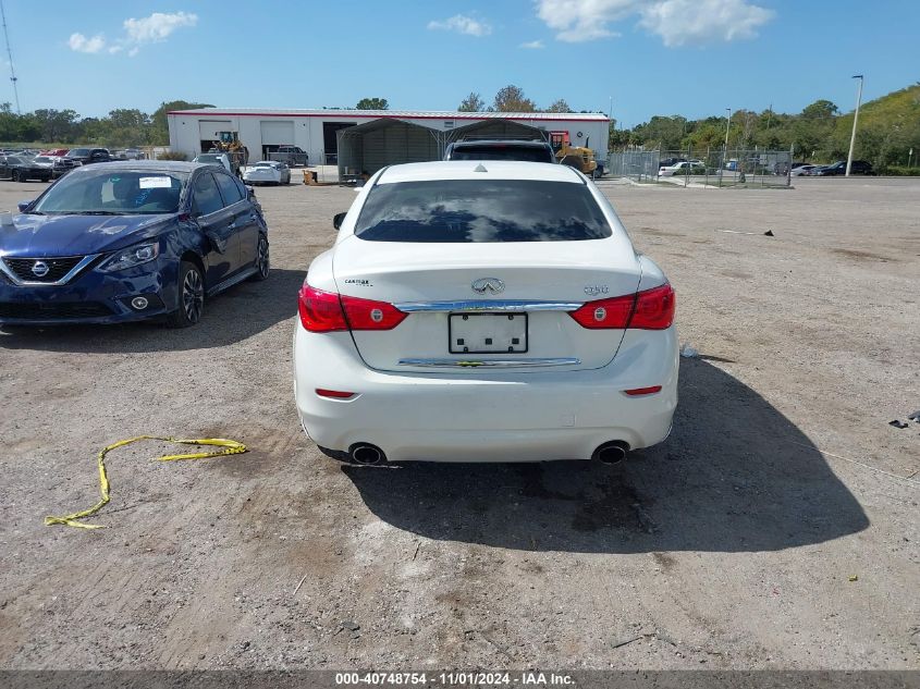 2017 Infiniti Q50 3.0T Premium VIN: JN1EV7AP2HM731788 Lot: 40748754