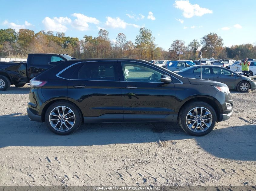 2017 FORD EDGE TITANIUM - 2FMPK4K93HBC24493