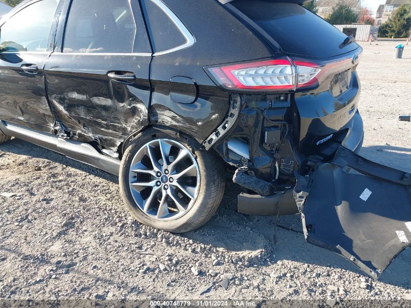 2017 FORD EDGE TITANIUM - 2FMPK4K93HBC24493