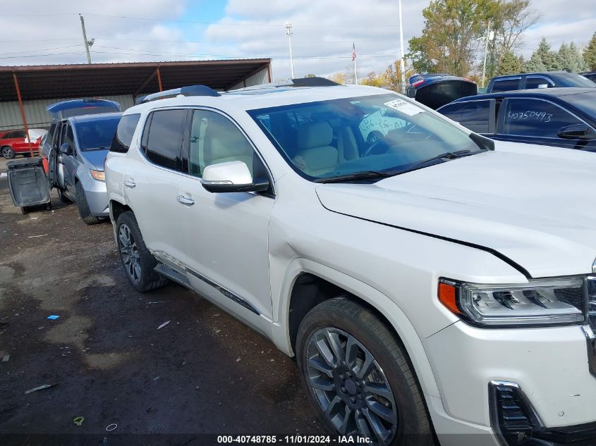 2021 GMC Acadia Awd Denali VIN: 1GKKNXLS6MZ155819 Lot: 40748785