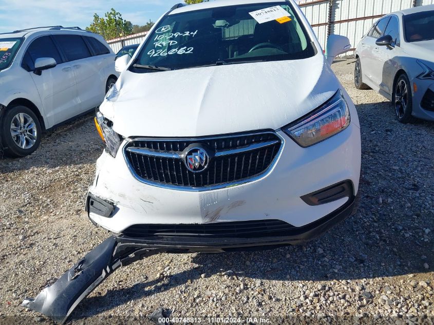 2019 Buick Encore Fwd Preferred VIN: KL4CJASB4KB926062 Lot: 40748813