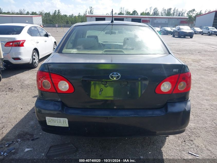 2006 Toyota Corolla Ce VIN: 1NXBR32E86Z629110 Lot: 40748820