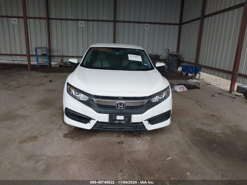 2016 Honda Civic Lx VIN: 19XFC2F55GE029303 Lot: 40748822