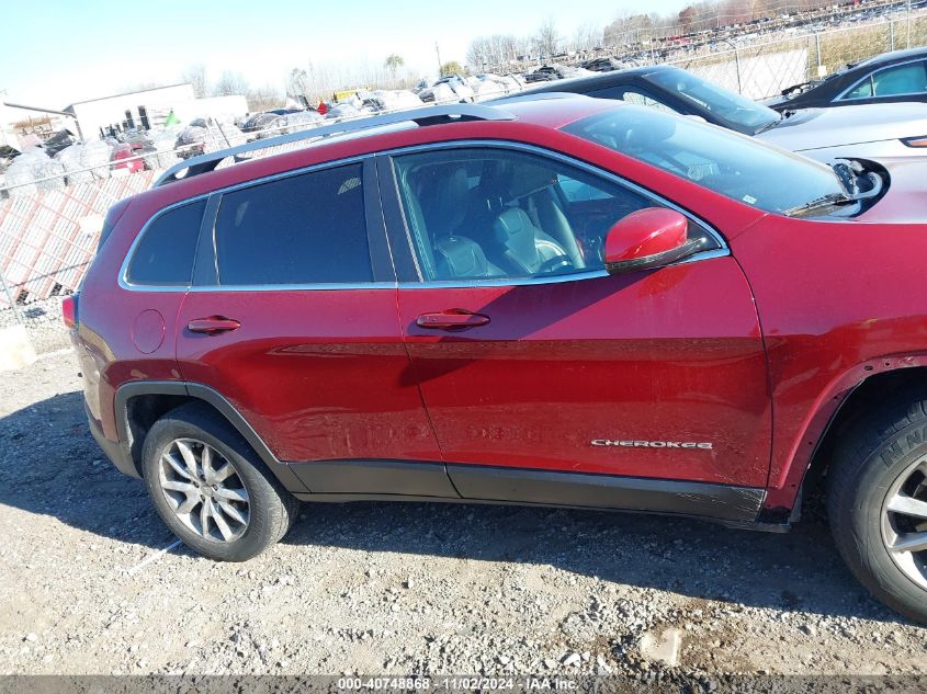 2016 Jeep Cherokee Limited VIN: 1C4PJMDB6GW162382 Lot: 40748868