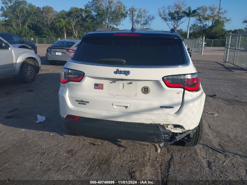 2020 Jeep Compass Latitude Fwd VIN: 3C4NJCBB0LT114896 Lot: 40748899