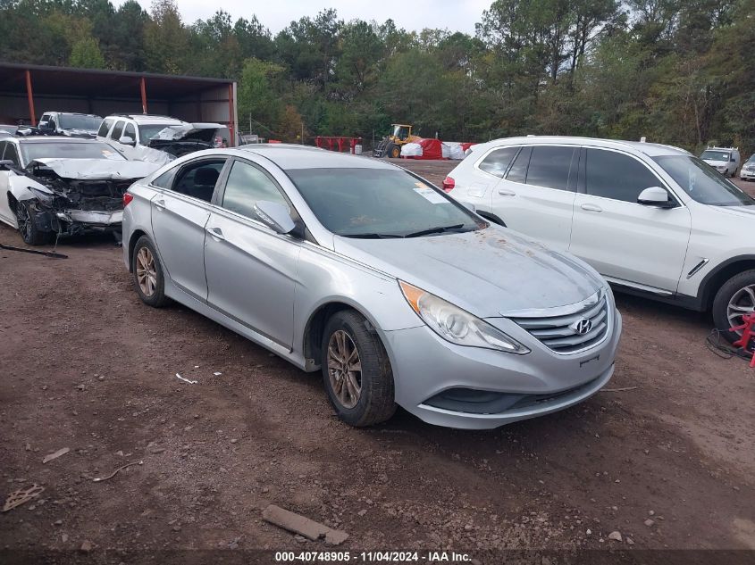 2014 Hyundai Sonata Gls VIN: 5NPEB4ACXEH929882 Lot: 40748905