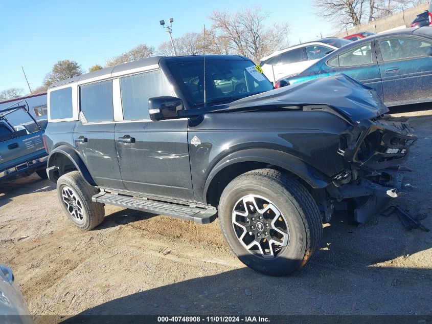 2022 Ford Bronco Outer Banks VIN: 1FMDE5BH0NLB07571 Lot: 40748908