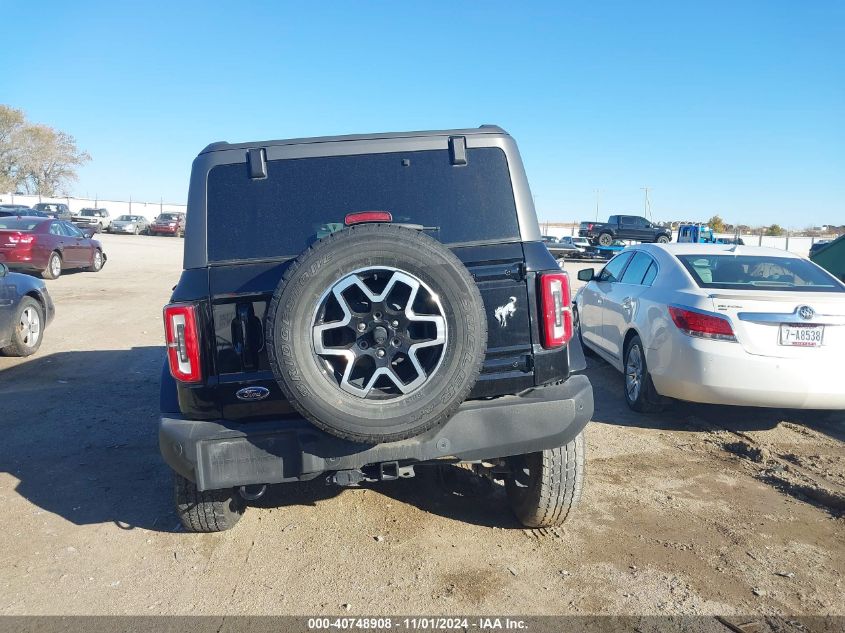 2022 Ford Bronco Outer Banks VIN: 1FMDE5BH0NLB07571 Lot: 40748908