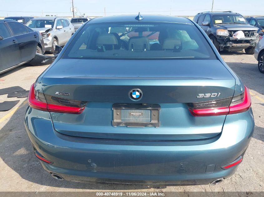 2020 BMW 330I xDrive VIN: 3MW5R7J0XL8B26537 Lot: 40748919