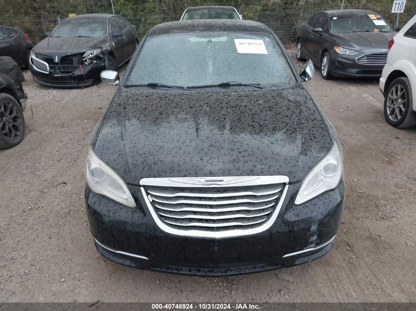 2012 Chrysler 200 Limited VIN: 1C3CCBCBXCN207648 Lot: 40748924