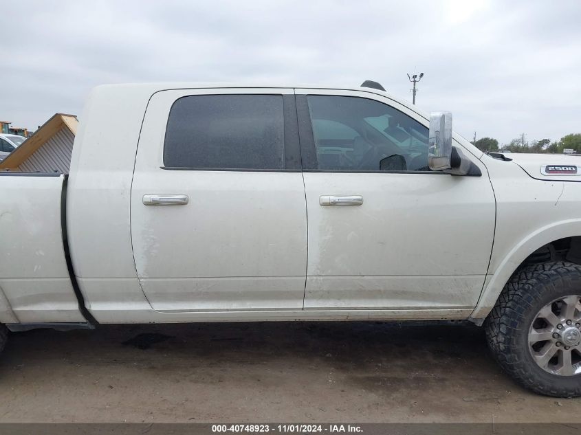 2019 Ram 2500 Laramie 4X4 6'4 Box VIN: 3C6UR5NL8KG514496 Lot: 40748923