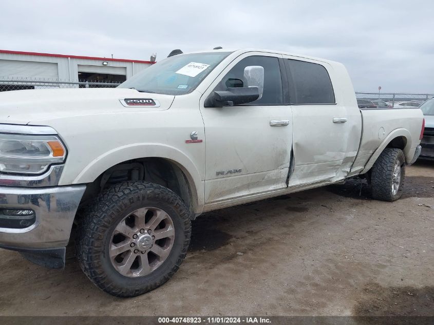 2019 Ram 2500 Laramie 4X4 6'4 Box VIN: 3C6UR5NL8KG514496 Lot: 40748923