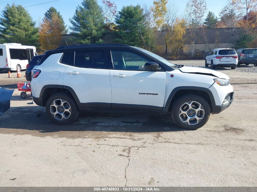 2022 JEEP COMPASS TRAILHAWK 4X4 - 3C4NJDDB7NT223023