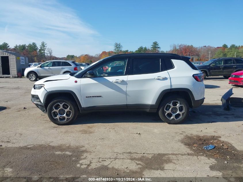 2022 Jeep Compass Trailhawk 4X4 VIN: 3C4NJDDB7NT223023 Lot: 40748933