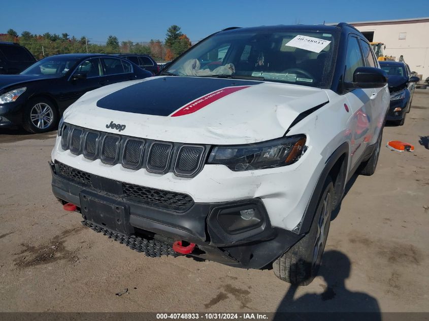 2022 Jeep Compass Trailhawk 4X4 VIN: 3C4NJDDB7NT223023 Lot: 40748933