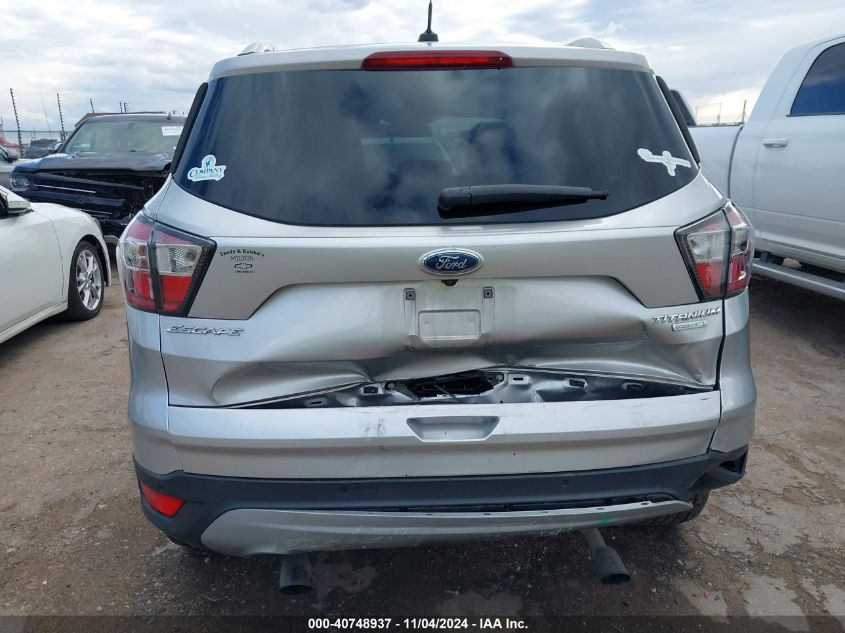 2017 Ford Escape Titanium VIN: 1FMCU0JD0HUA31445 Lot: 40748937