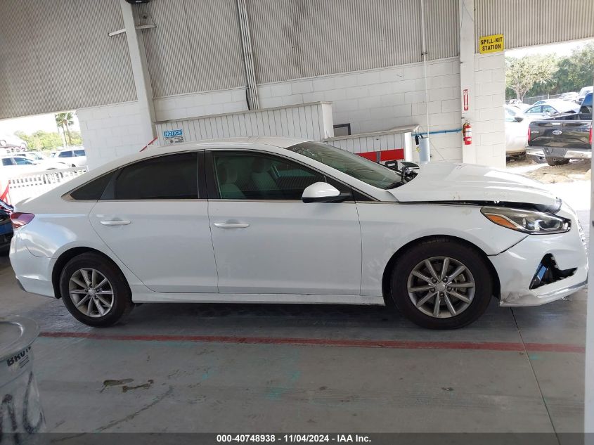 2019 Hyundai Sonata Se VIN: 5NPE24AFXKH747282 Lot: 40748938