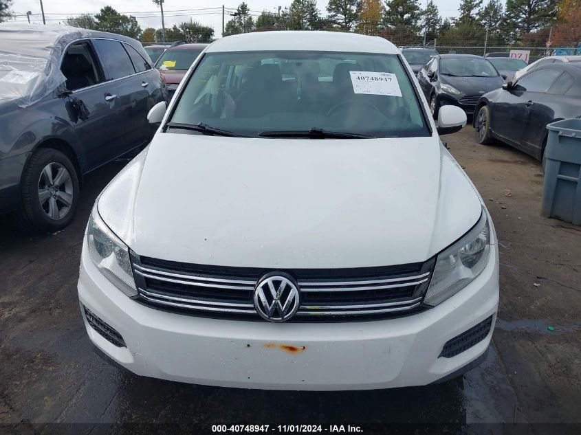 2012 Volkswagen Tiguan S VIN: WVGAV7AX6CW580426 Lot: 40748947