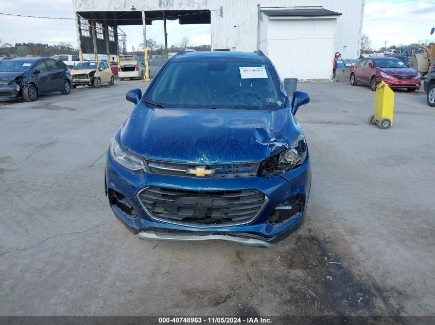 2019 Chevrolet Trax Lt VIN: 3GNCJPSB5KL261817 Lot: 40748963