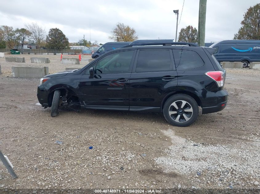 2017 Subaru Forester 2.5I Premium VIN: JF2SJAGC4HH525282 Lot: 40748971