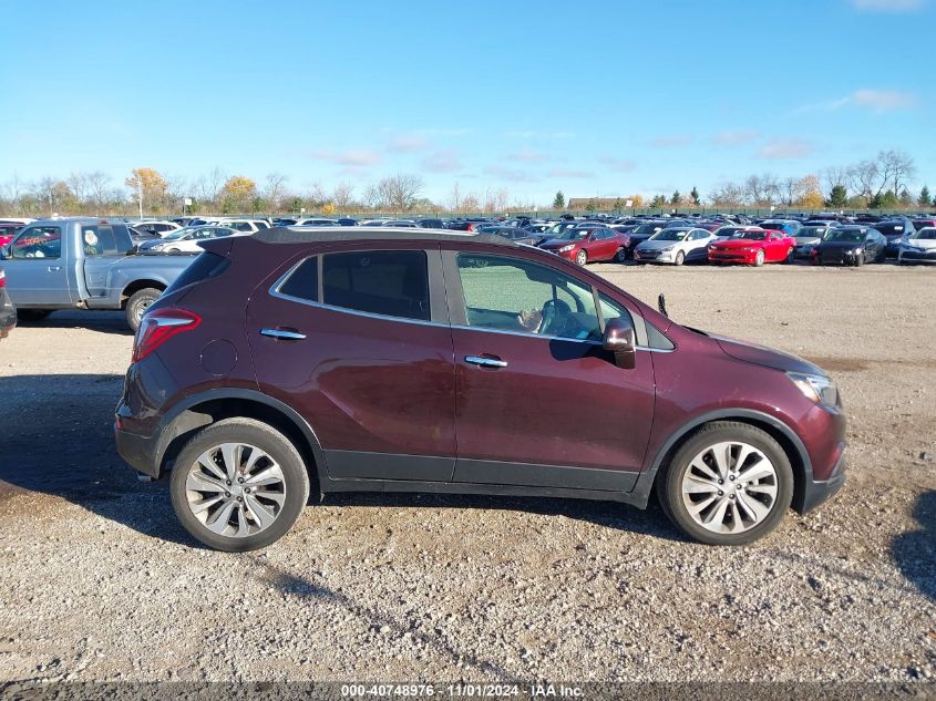 2018 Buick Encore Preferred VIN: KL4CJASB2JB511014 Lot: 40748976