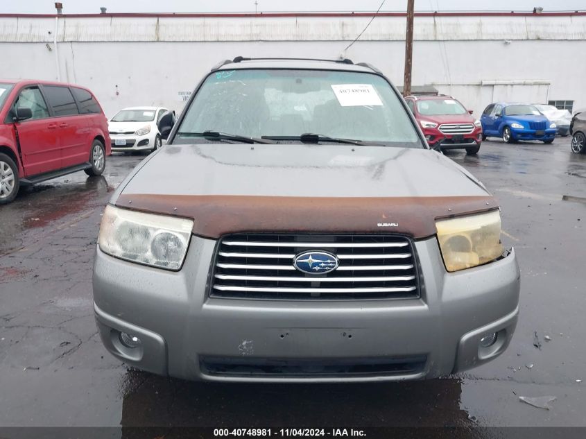 2006 Subaru Forester 2.5X VIN: JF1SG65646H741580 Lot: 40748981