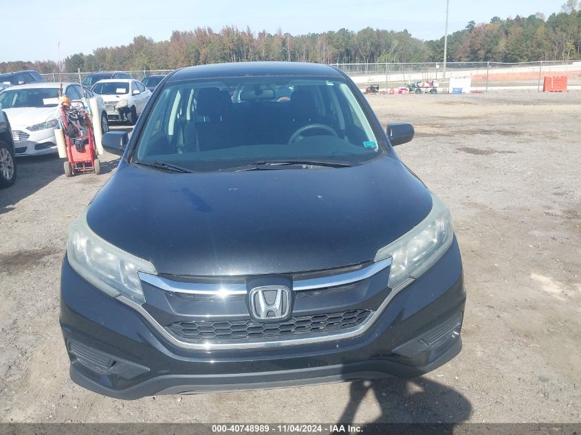 2016 Honda Cr-V Lx VIN: 2HKRM3H36GH504254 Lot: 40748989