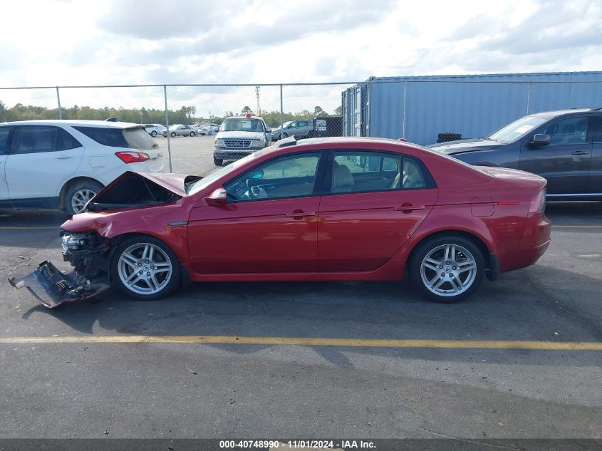 2007 Acura Tl 3.2 VIN: 19UUA66227A030150 Lot: 40748990