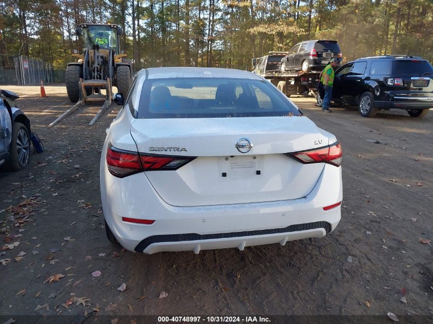 2022 Nissan Sentra Sv Xtronic Cvt VIN: 3N1AB8CV1NY222180 Lot: 40748997