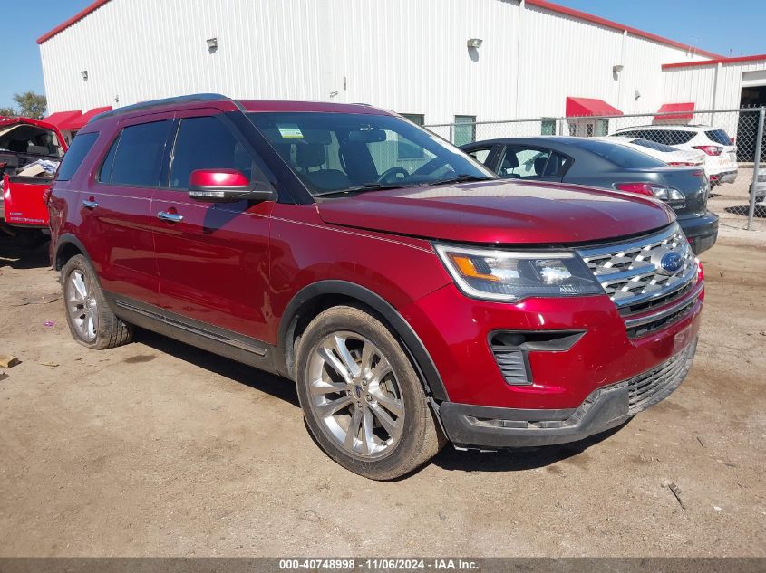 2018 Ford Explorer Limited VIN: 1FM5K7F87JGB07668 Lot: 40748998