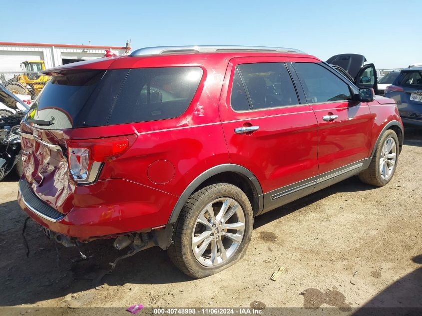 2018 Ford Explorer Limited VIN: 1FM5K7F87JGB07668 Lot: 40748998