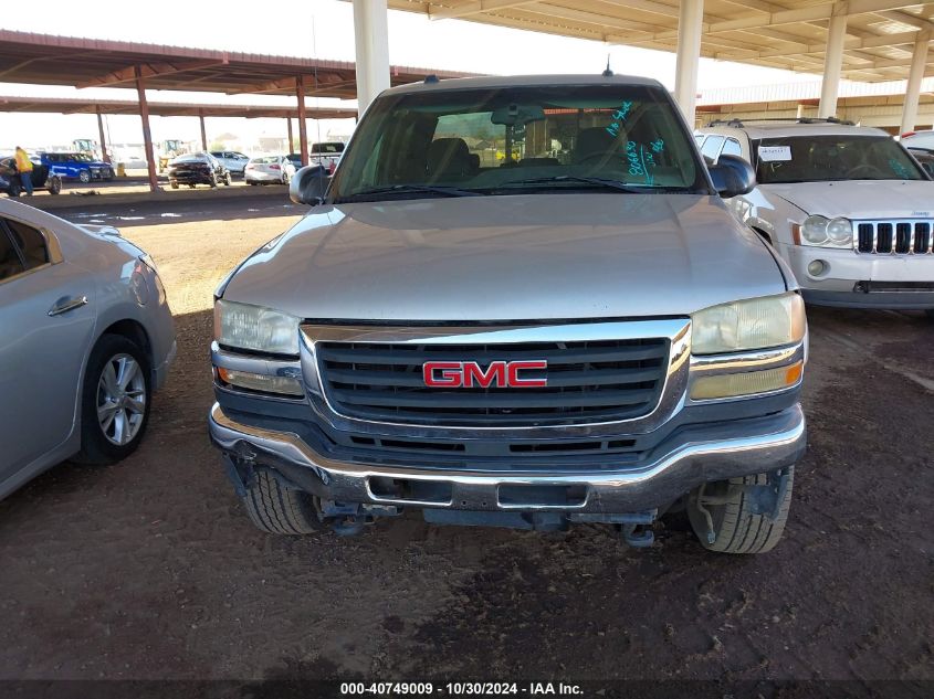 2005 GMC Sierra 2500Hd Slt VIN: 1GTHK23U25F806630 Lot: 40749009