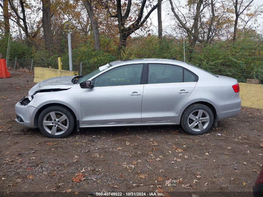 2011 Volkswagen Jetta 2.0L Tdi VIN: 3VWLL7AJ1BM099641 Lot: 40749022