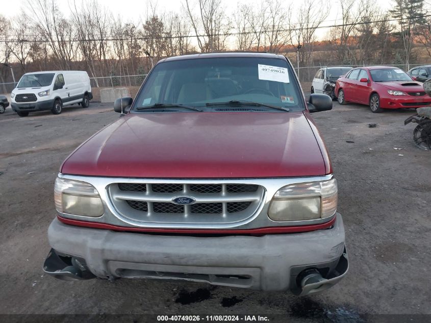 2000 Ford Explorer Xlt VIN: 1FMZU73E1YZA18523 Lot: 40749026