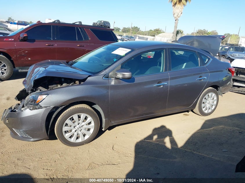 VIN 3N1AB7AP6KY209208 2019 NISSAN SENTRA S