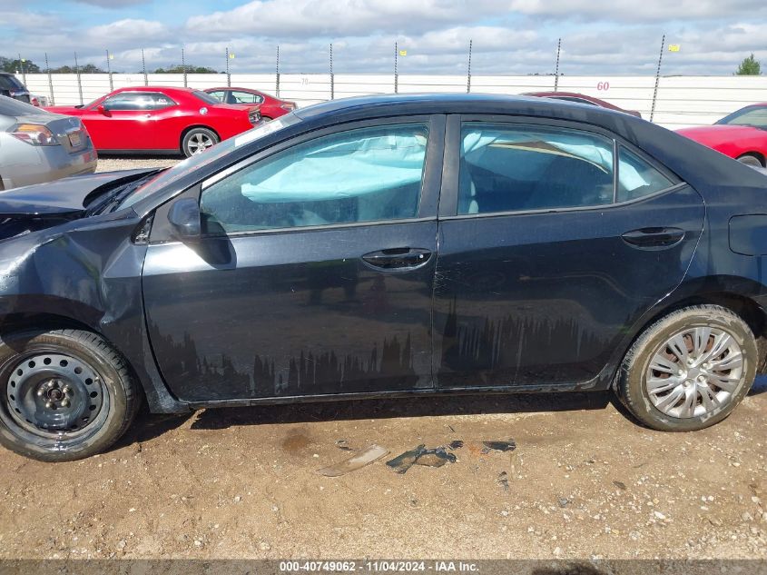 2014 Toyota Corolla L/Le/S/S Plus/Le Plus/Le Premium/S Premium VIN: 5YFBURHE9EP096774 Lot: 40749062