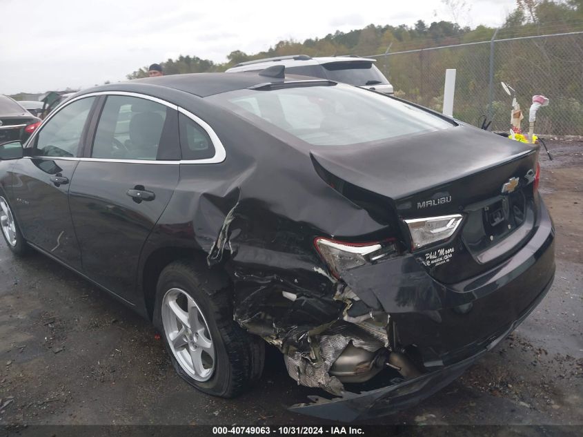 2017 Chevrolet Malibu Ls VIN: 1G1ZB5ST7HF106811 Lot: 40749063