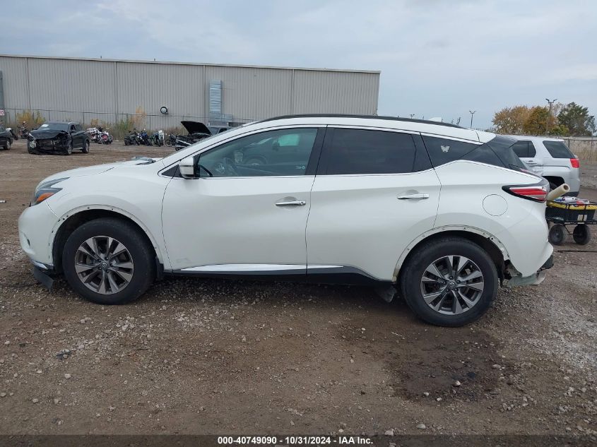 2018 Nissan Murano Platinum/S/Sl/Sv VIN: 5N1AZ2MH6JN133934 Lot: 40749090